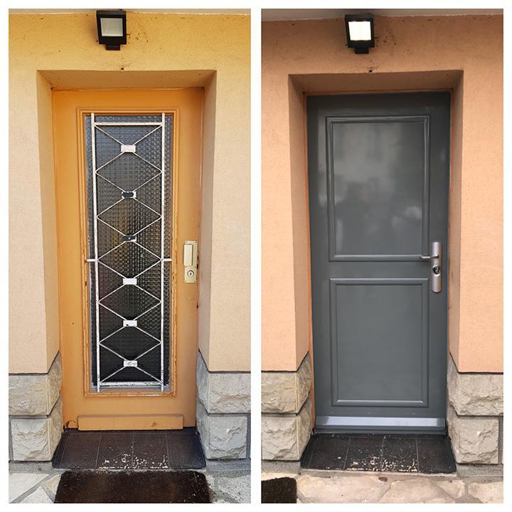 Installation porte blindée 5 points