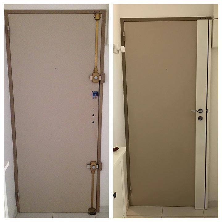 Mise en sécurité d’une porte d’entrée